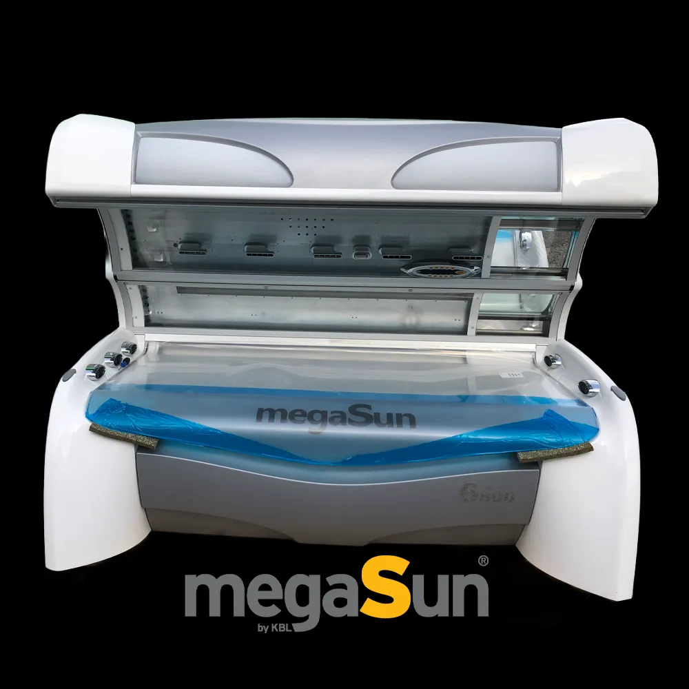 MegaSun 6800 Ultra Power Carbon LED profesionalni ležeči solarij